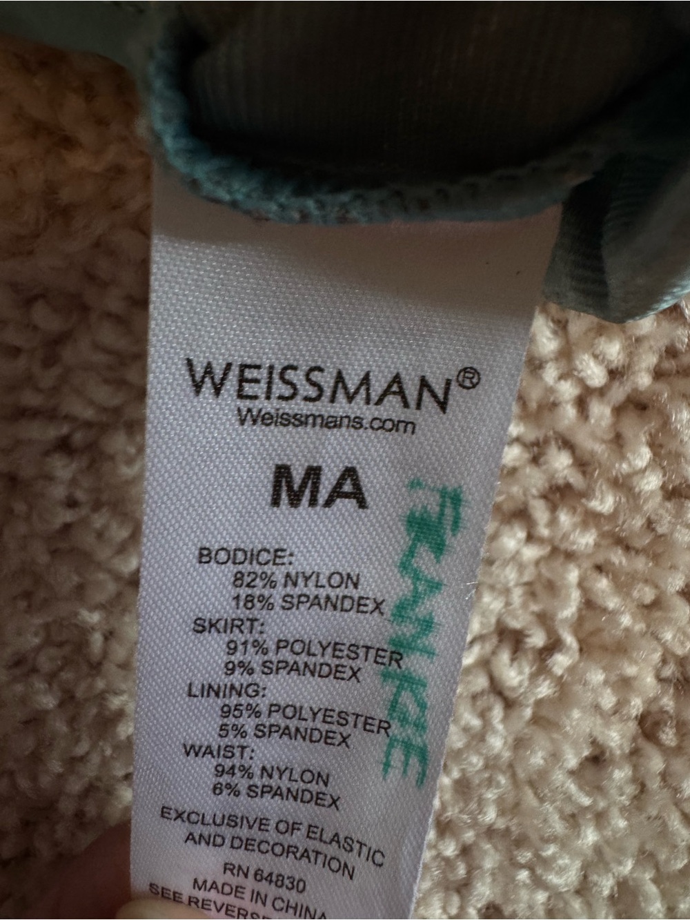Weissman Dance Costume